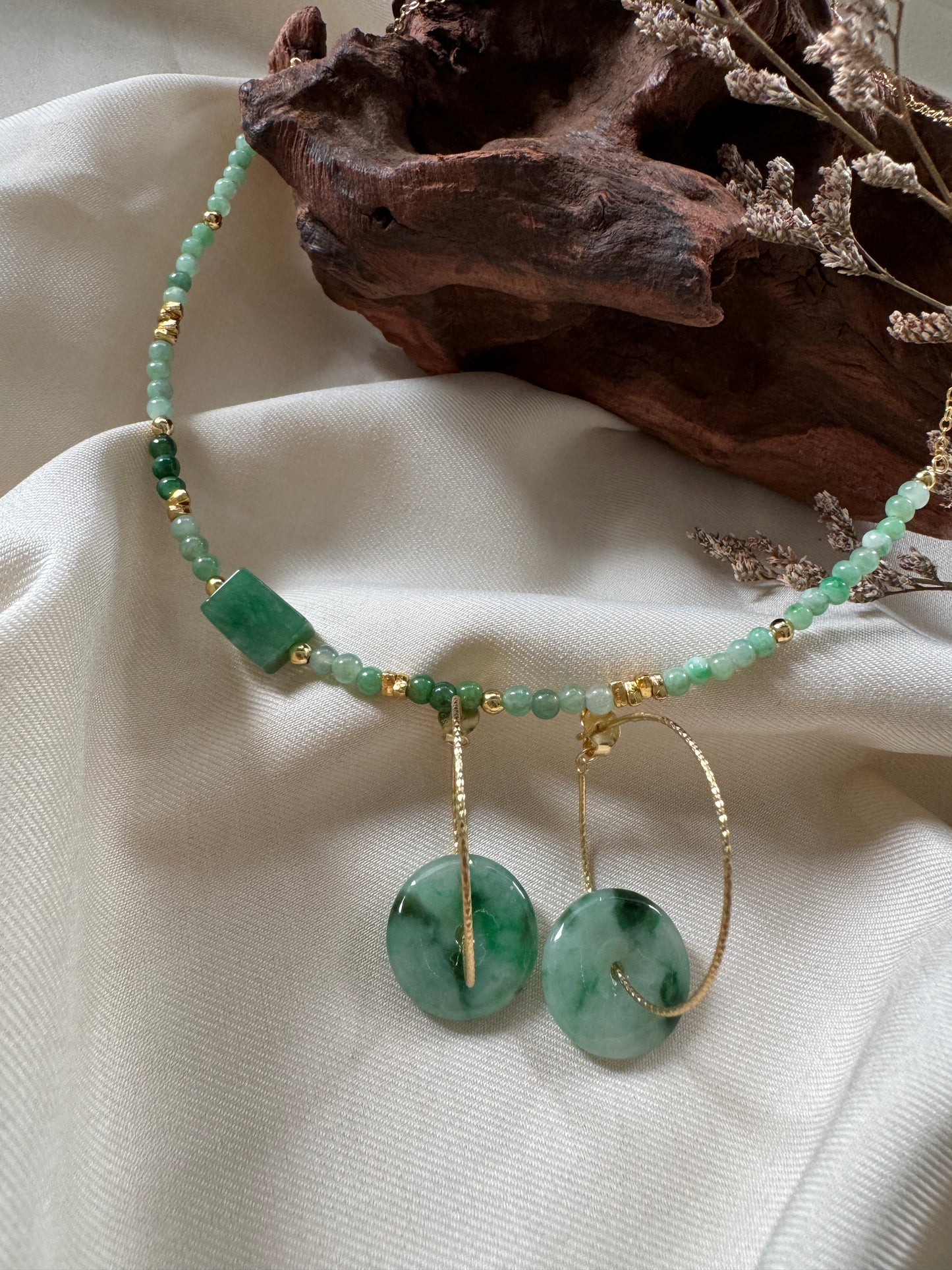 Cypress Jadeite Necklace