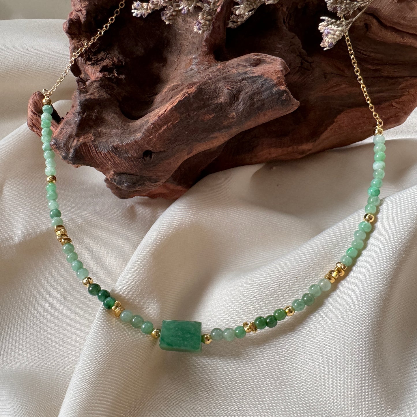 Cypress Jadeite Necklace