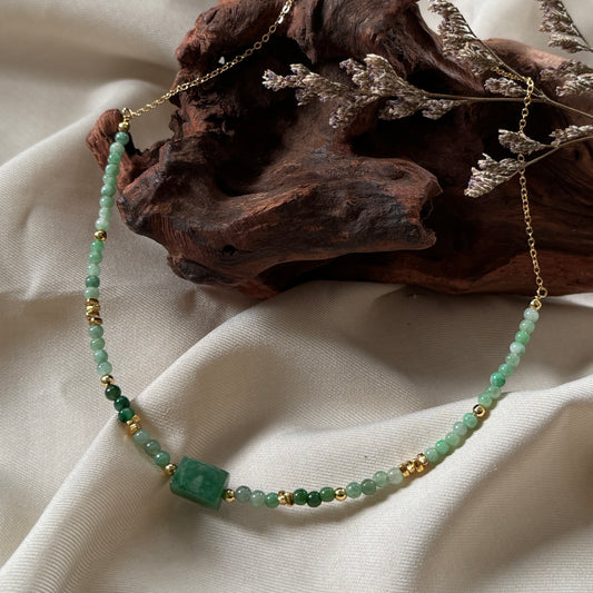 Cypress Jadeite Necklace