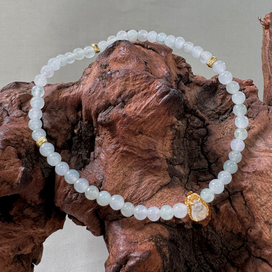 STACK | Petite Hulu Jadeite Beaded Bracelet