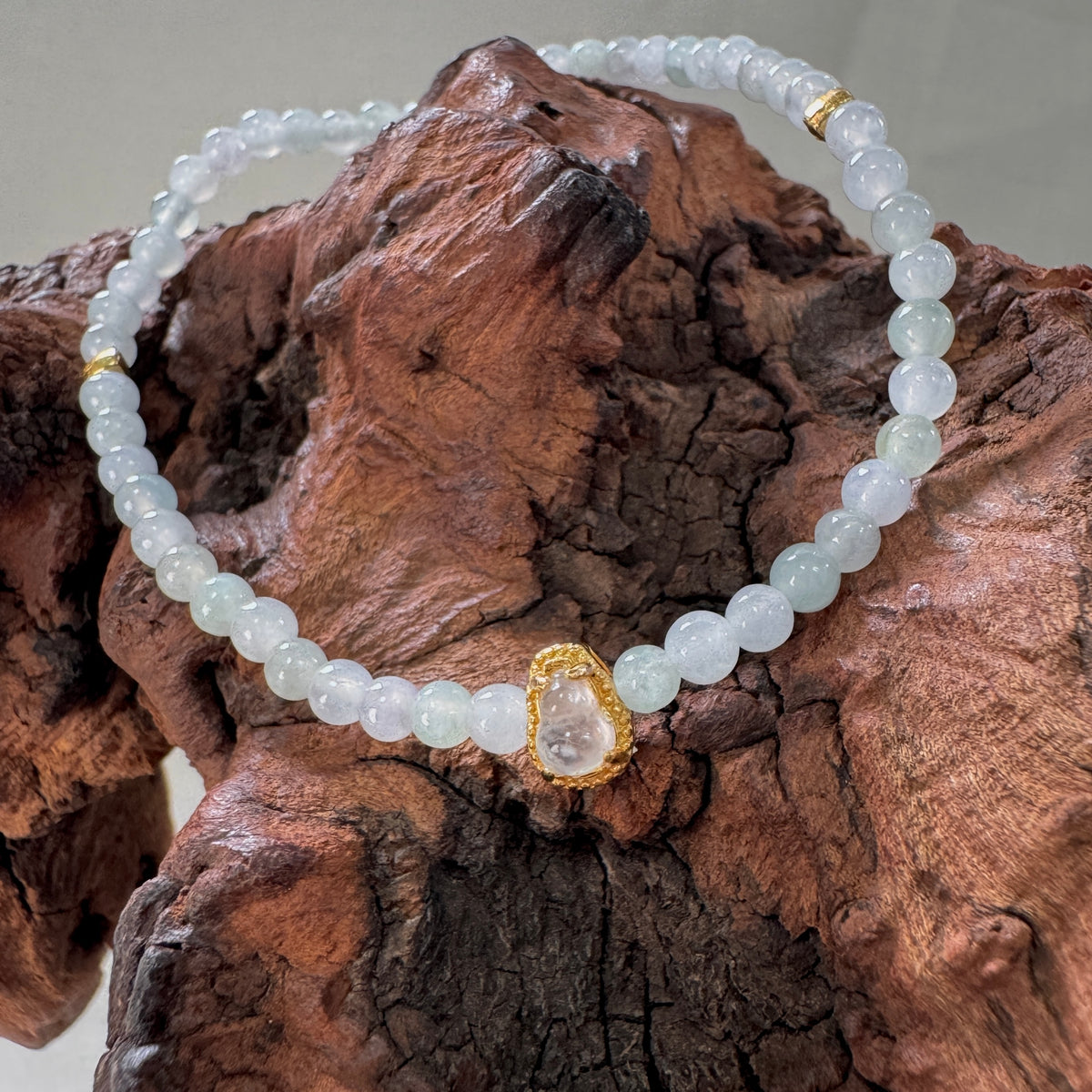 STACK | Petite Hulu Jadeite Beaded Bracelet