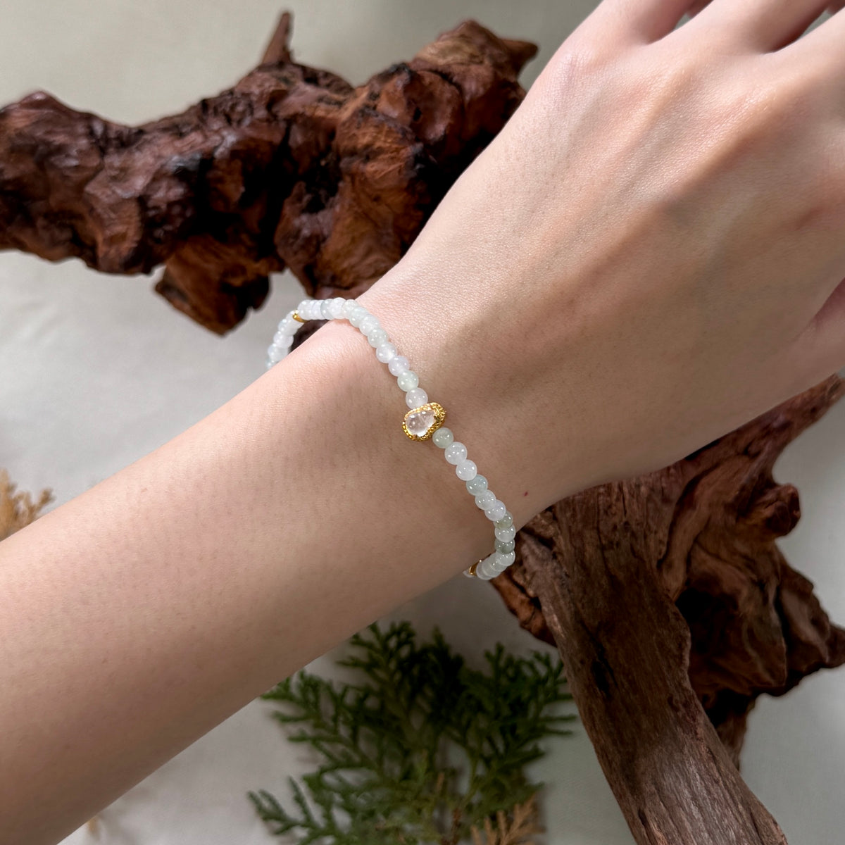 STACK | Petite Hulu Jadeite Beaded Bracelet