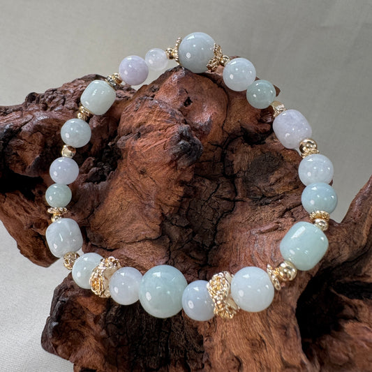STACK | Pastel Jadeite Beaded Bracelet