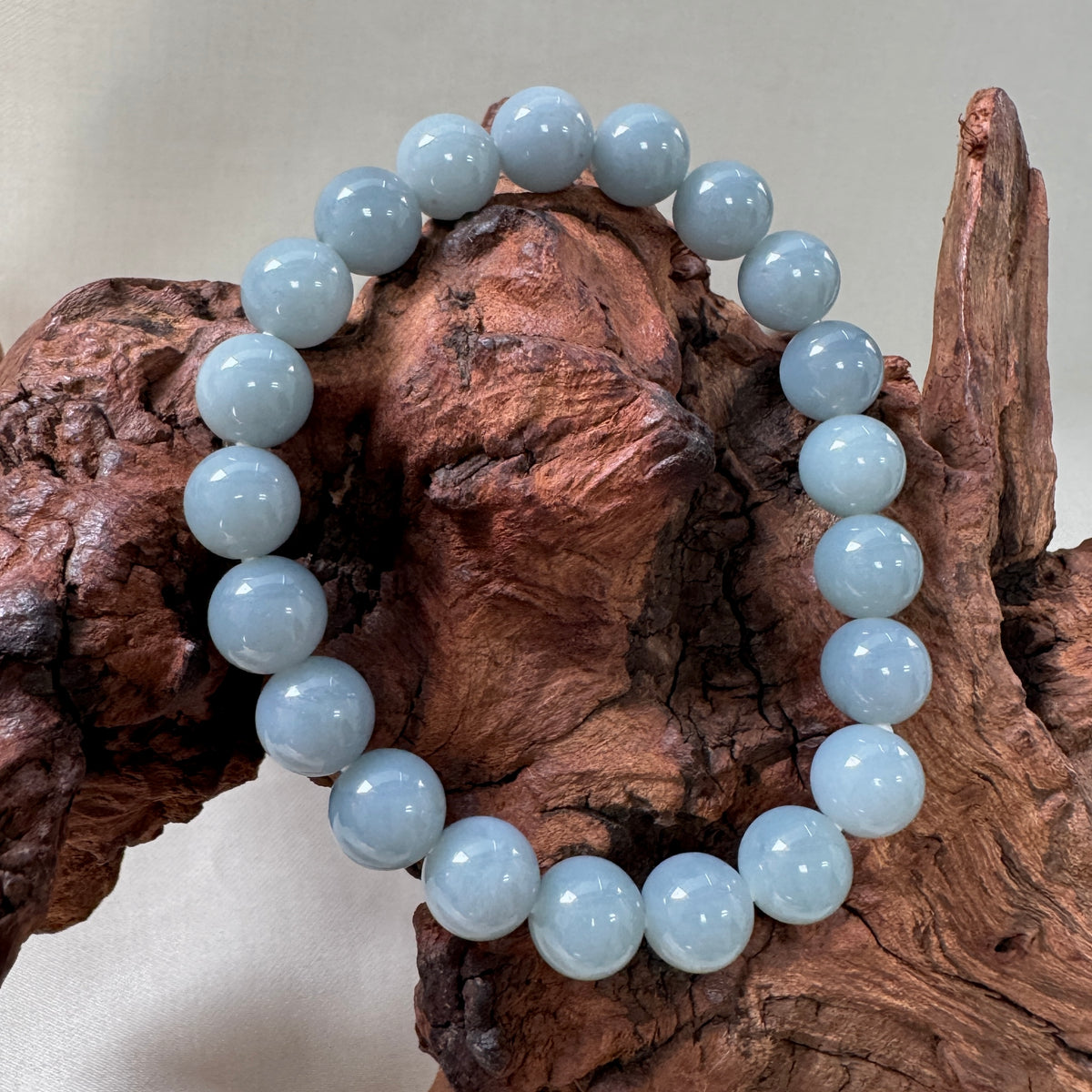 STACK | Powder Blue Jadeite Beaded Bracelet