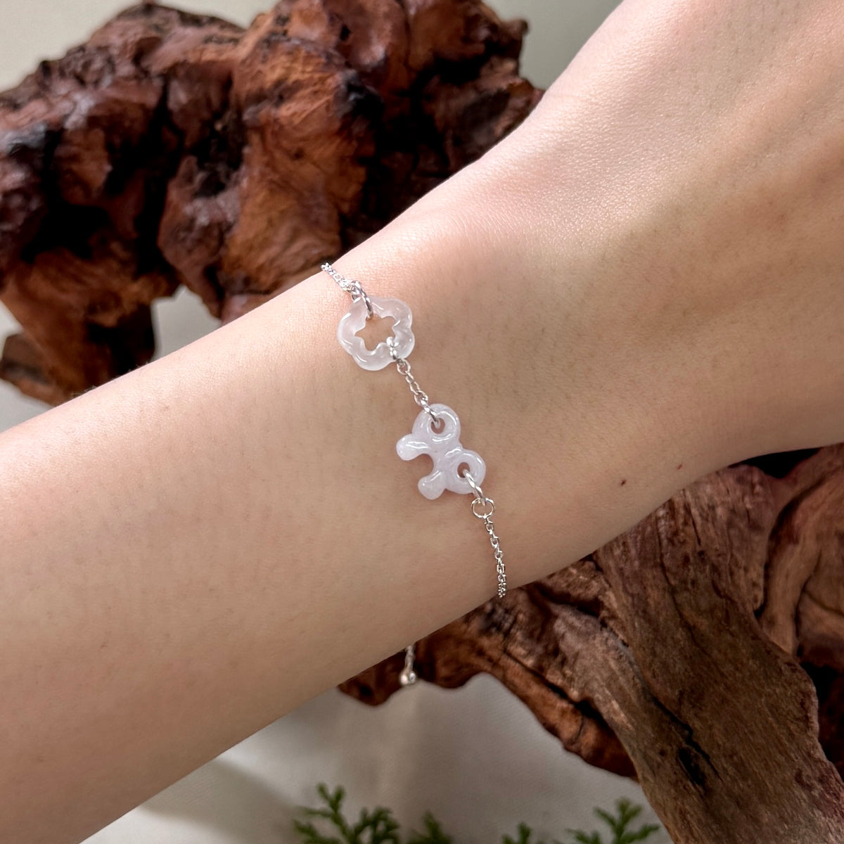 STACK | Fleur Bow Jadeite Bracelet