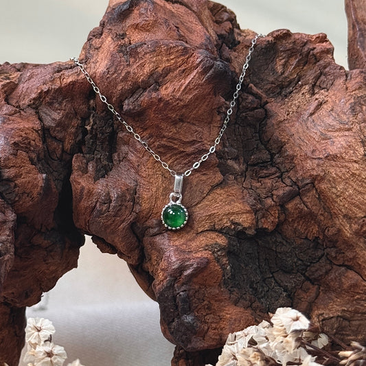 Petite Jadeite Necklace- Green