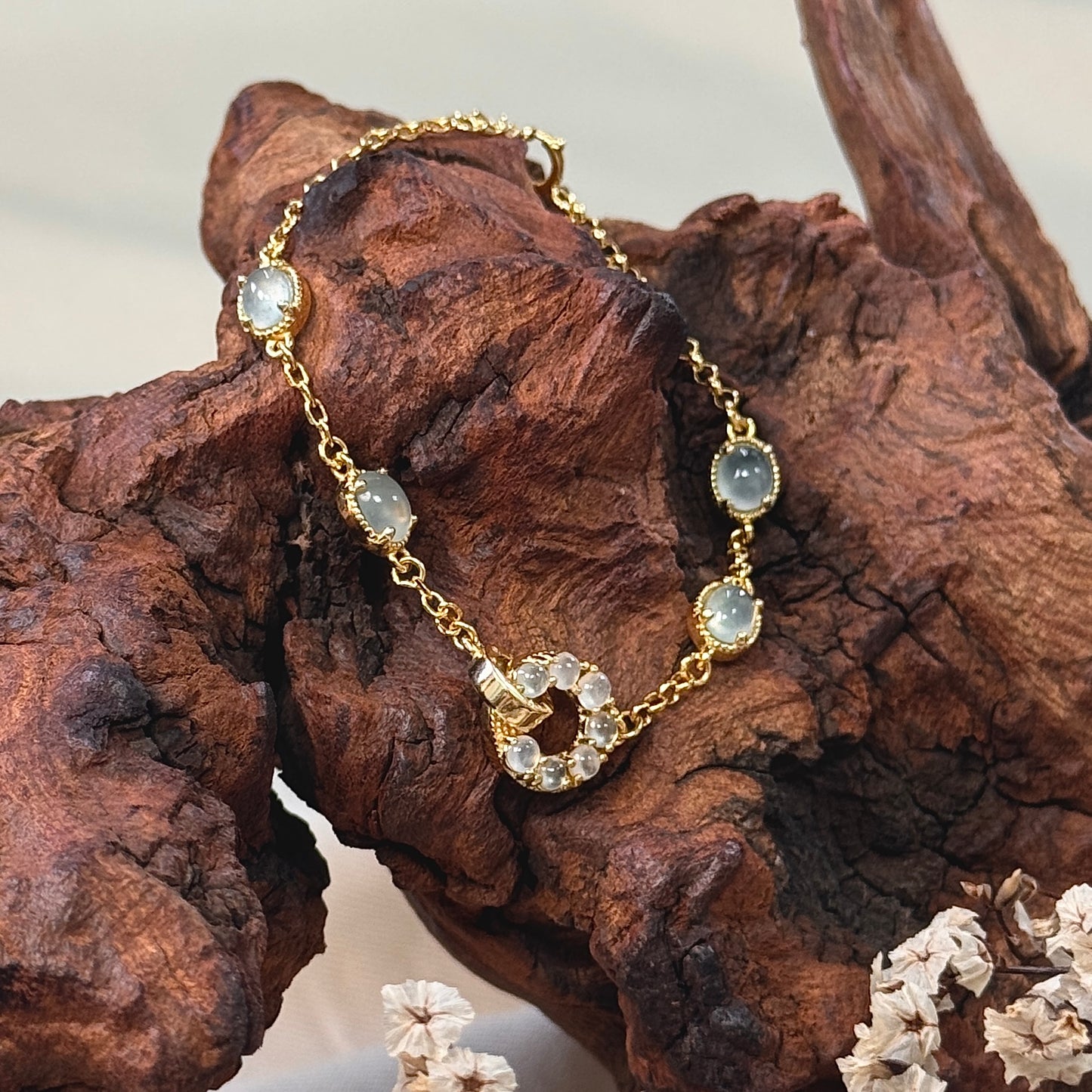 Interlocked Jadeite Bracelet