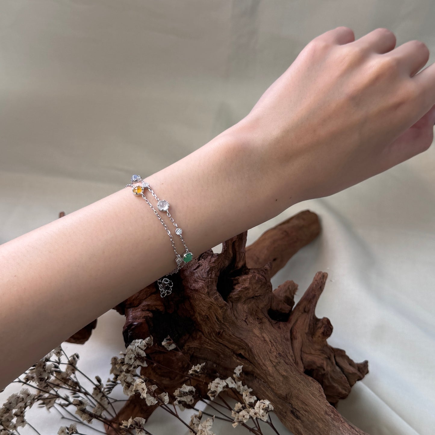 Dual Jadeite Bracelet