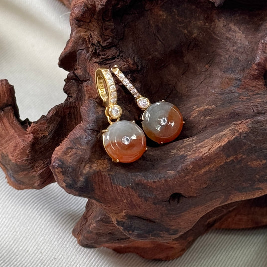 Ān Jadeite Necklace- Yin Yang