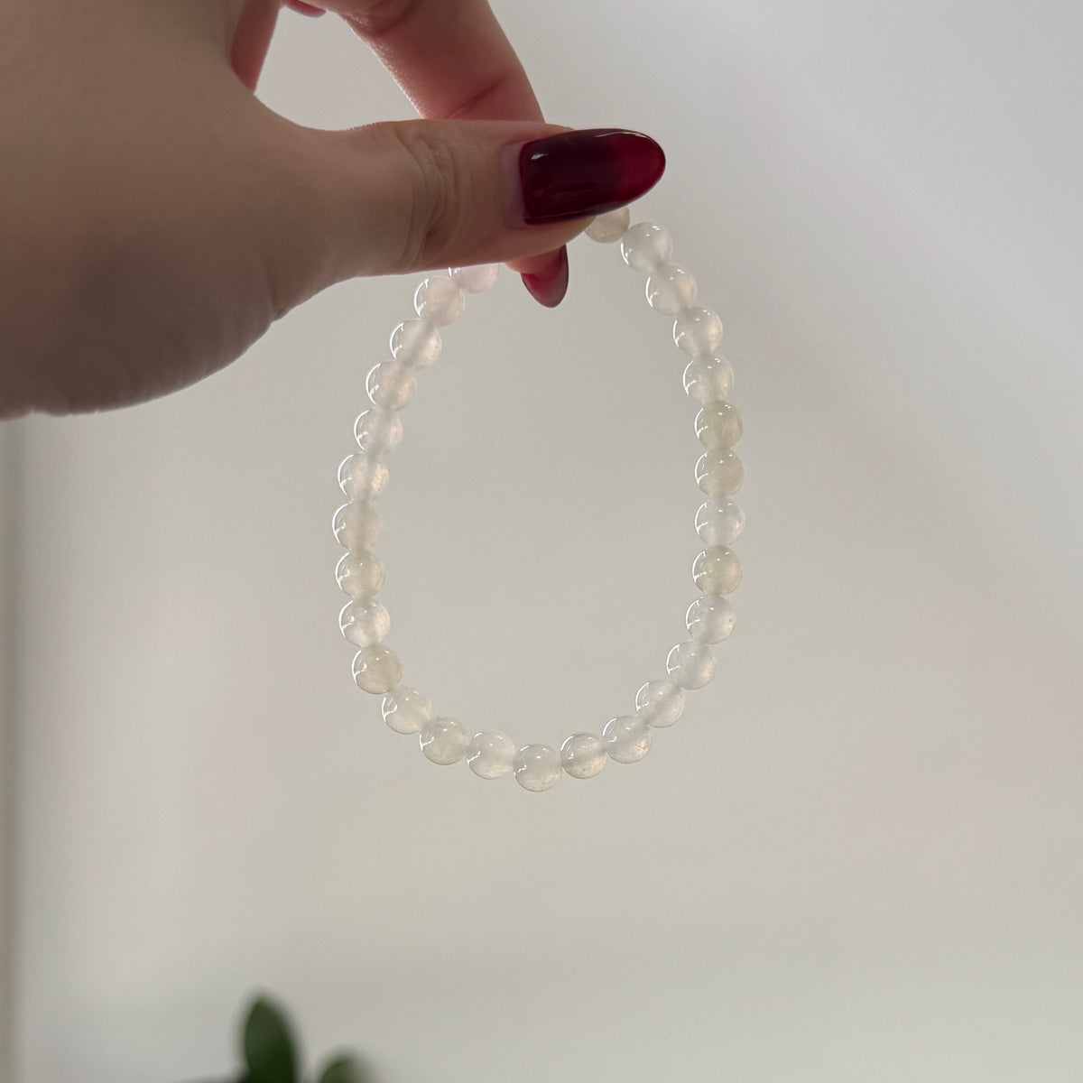 STAPLE | Glowy Jadeite Beaded Bracelet