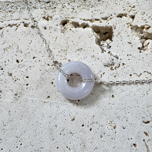 STAPLE | Lavender Doughnut Jadeite Bracelet