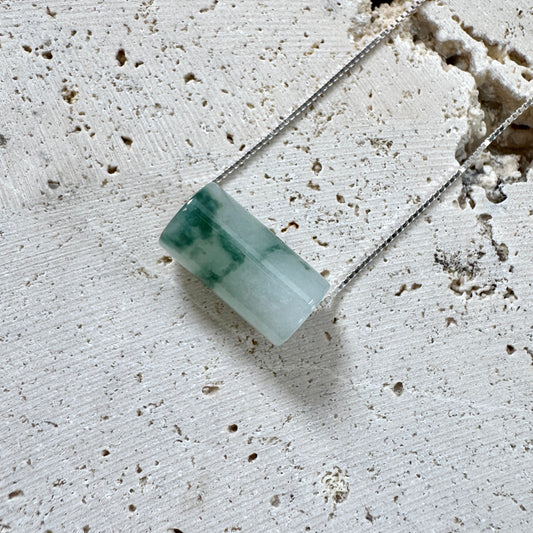 STAPLE | Piaohua Barrel Jadeite Necklace