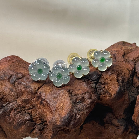 Blossom Jadeite Earrings