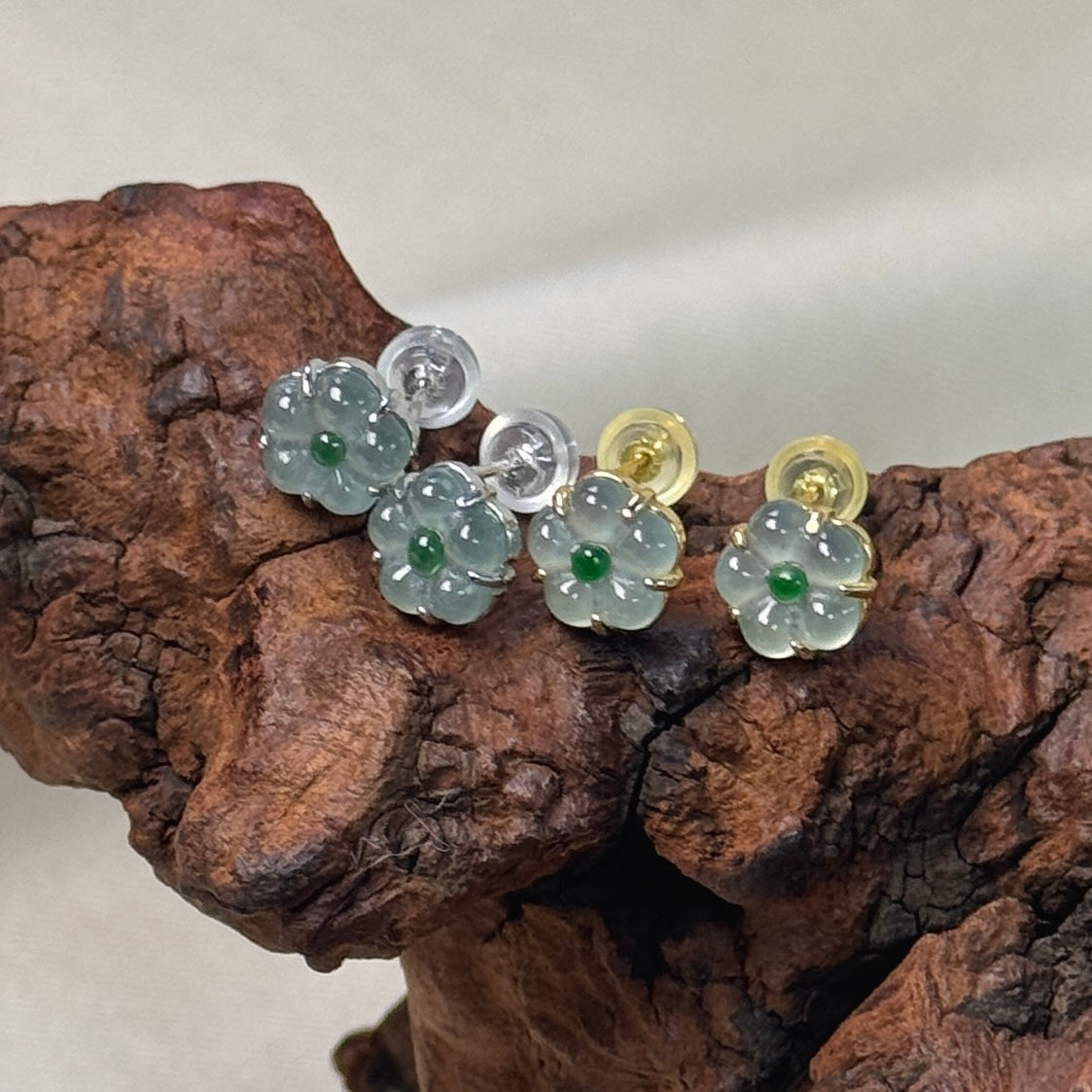 Blossom Jadeite Earrings