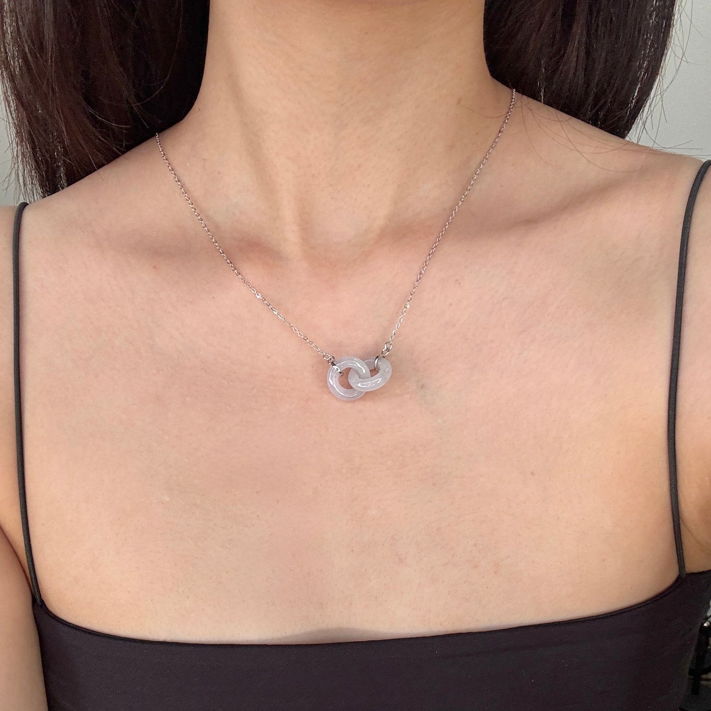 Interlocked Jadeite Necklace