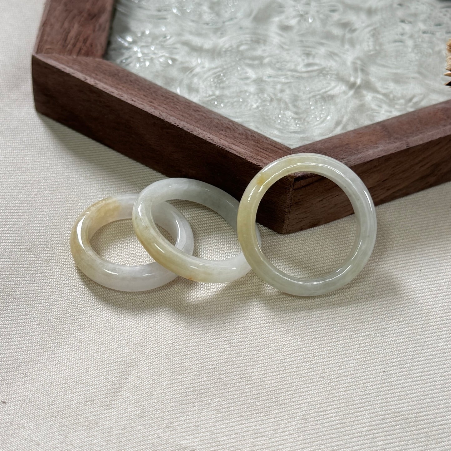 Dune Jadeite Rings