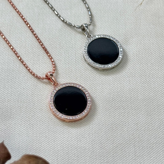 Round Omphacite Jadeite Necklace (01)