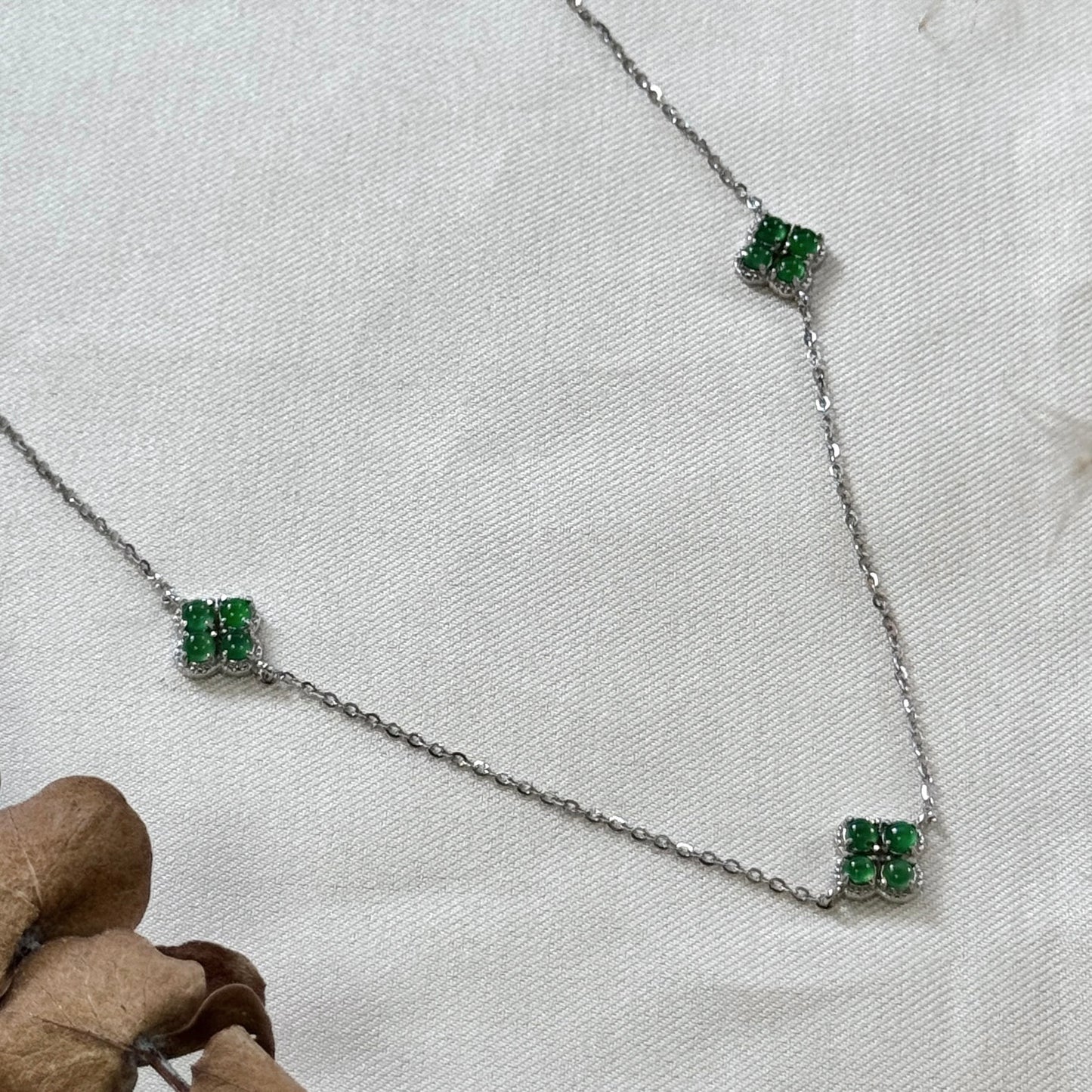 Green Gia Jadeite Necklace