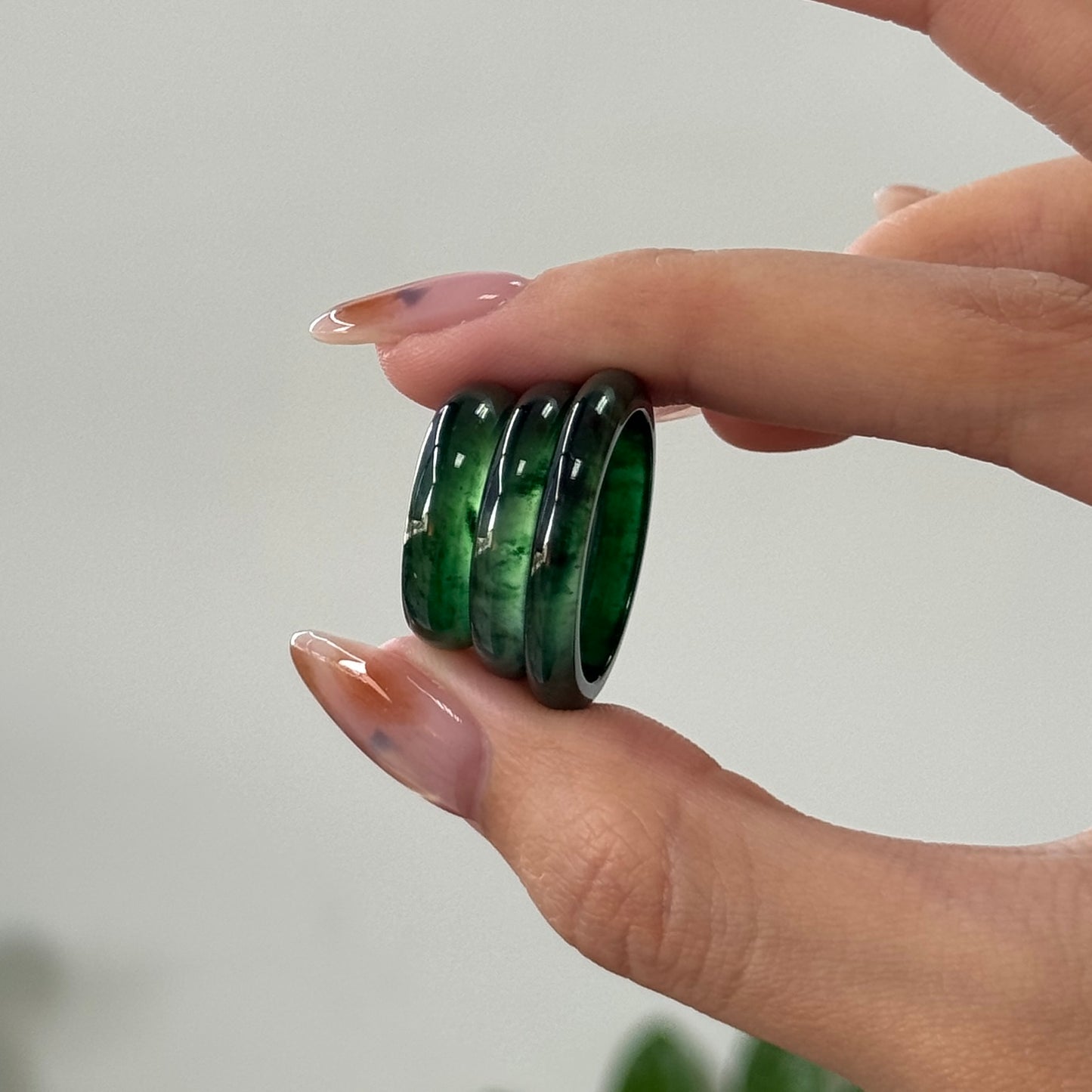 Lin Jadeite Rings