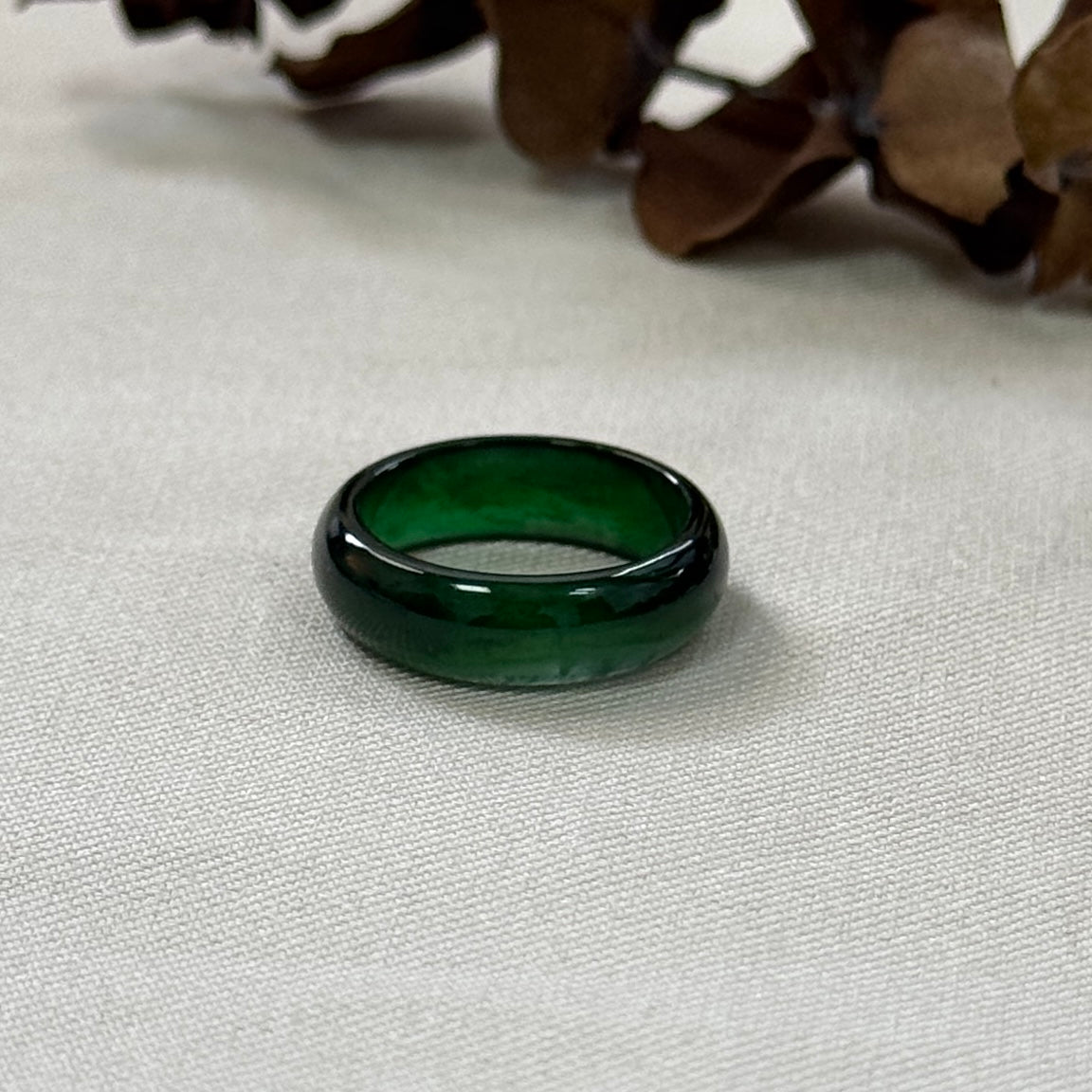 Lin Jadeite Rings