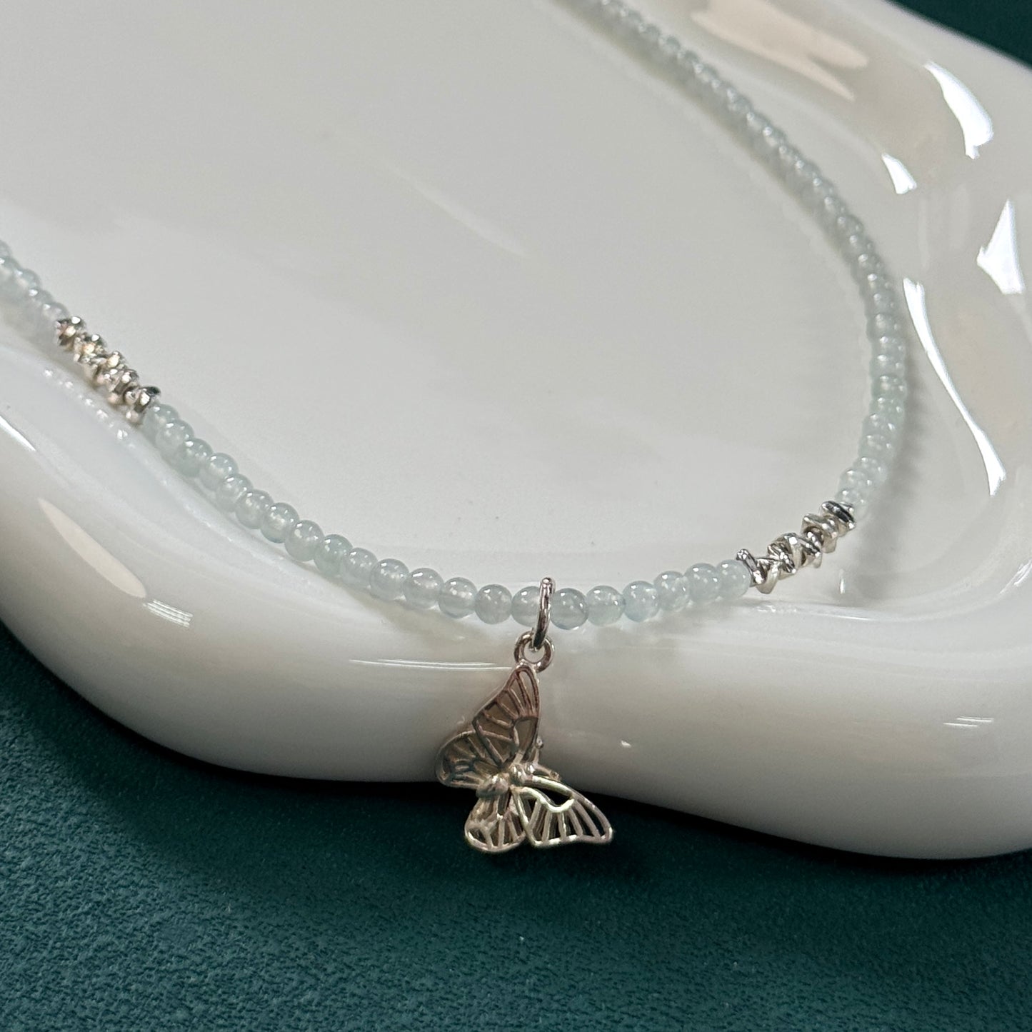 Papillon Jadeite Necklace