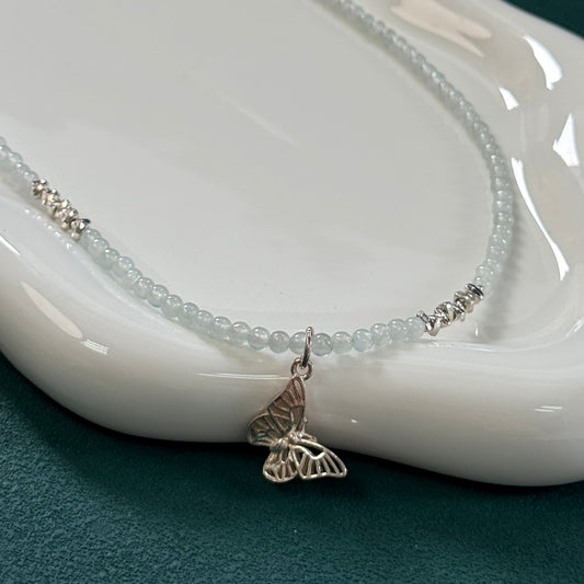 Papillon Jadeite Necklace