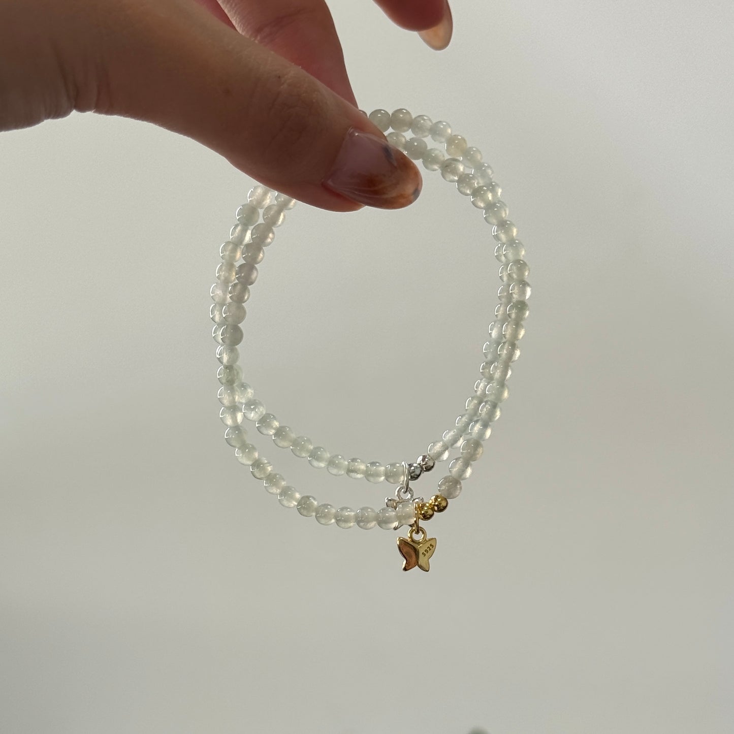 Flutter Jadeite Bracelet