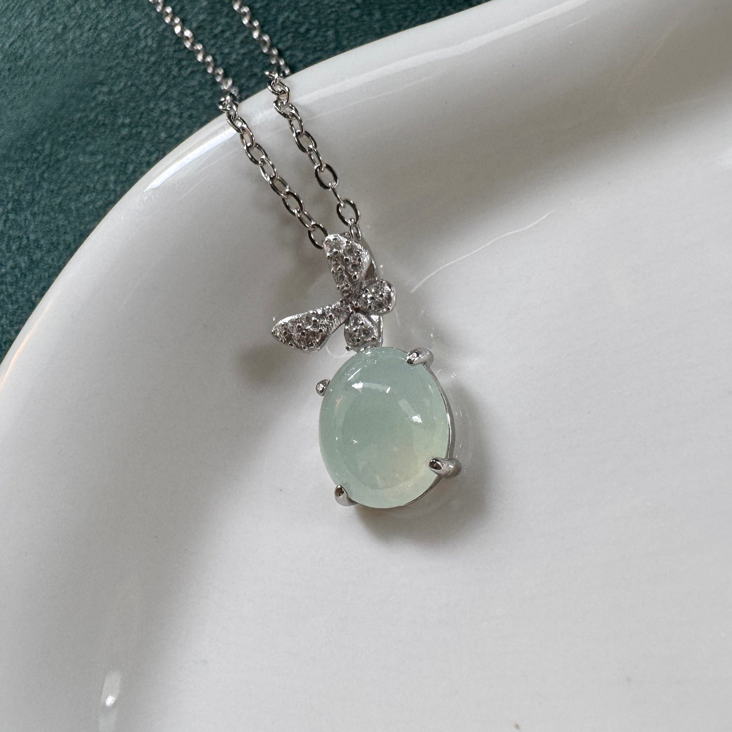 Butterfly Jadeite Necklace