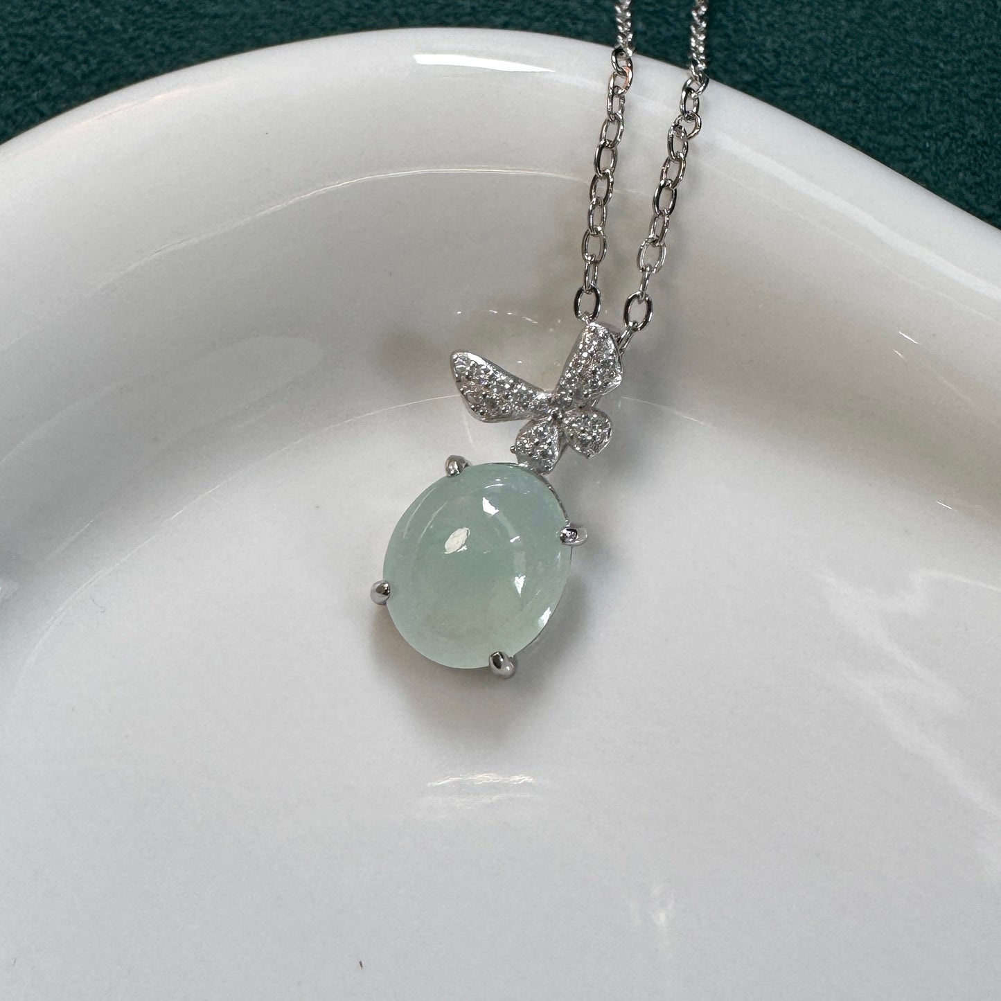 Butterfly Jadeite Necklace