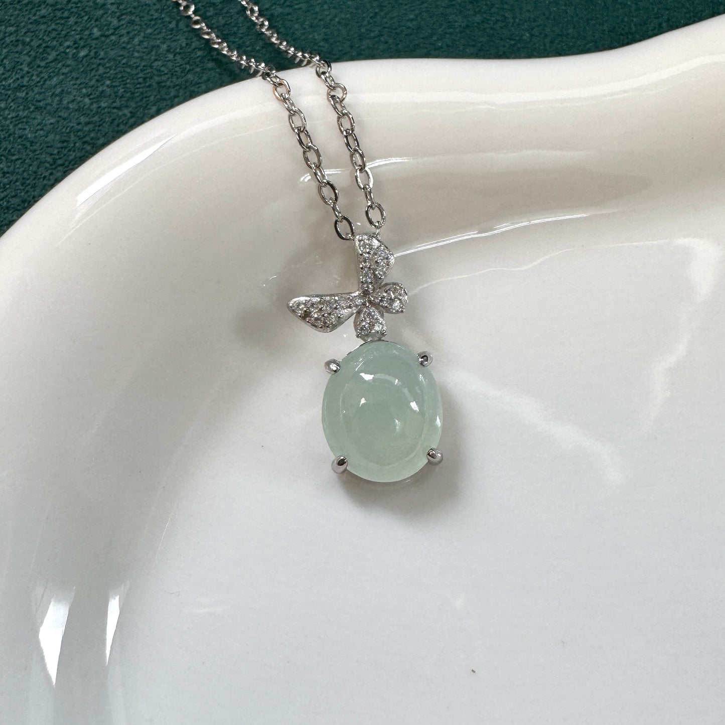 Butterfly Jadeite Necklace