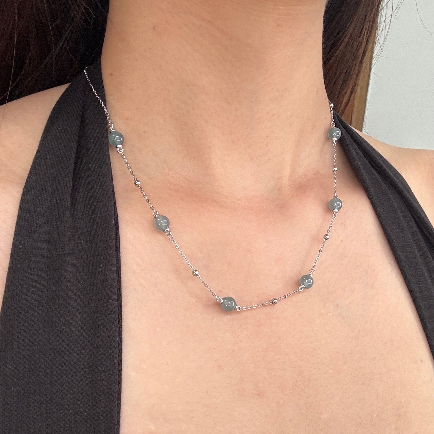 Dew Jadeite Necklace