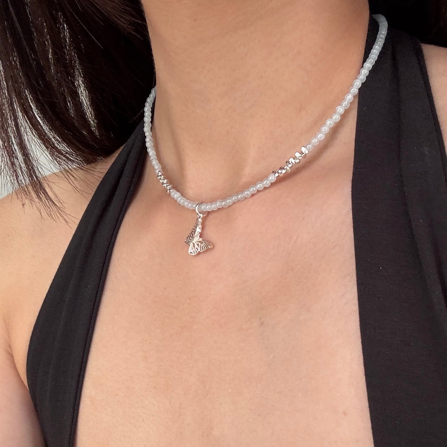 Papillon Jadeite Necklace