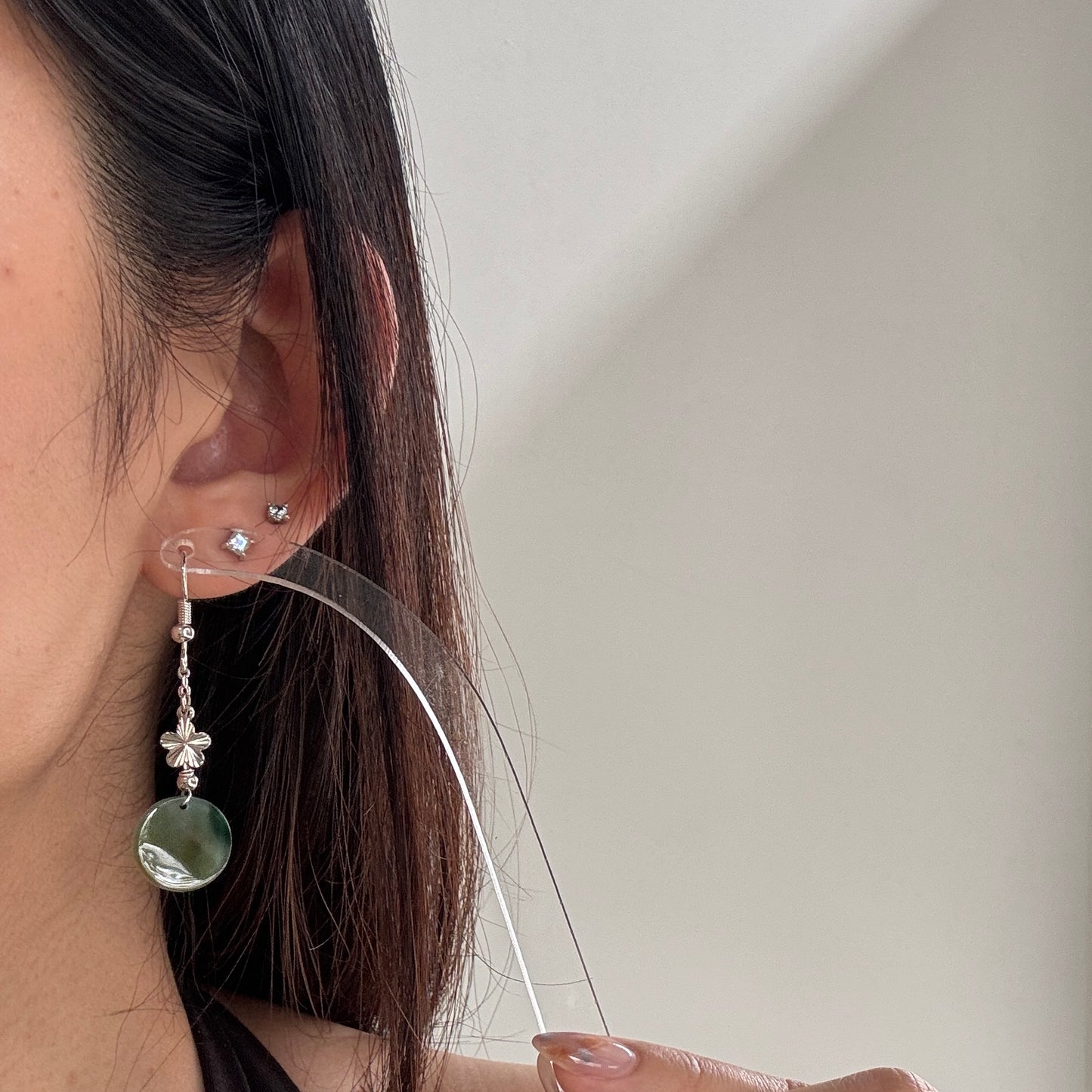 Vir Jadeite Drop Earrings