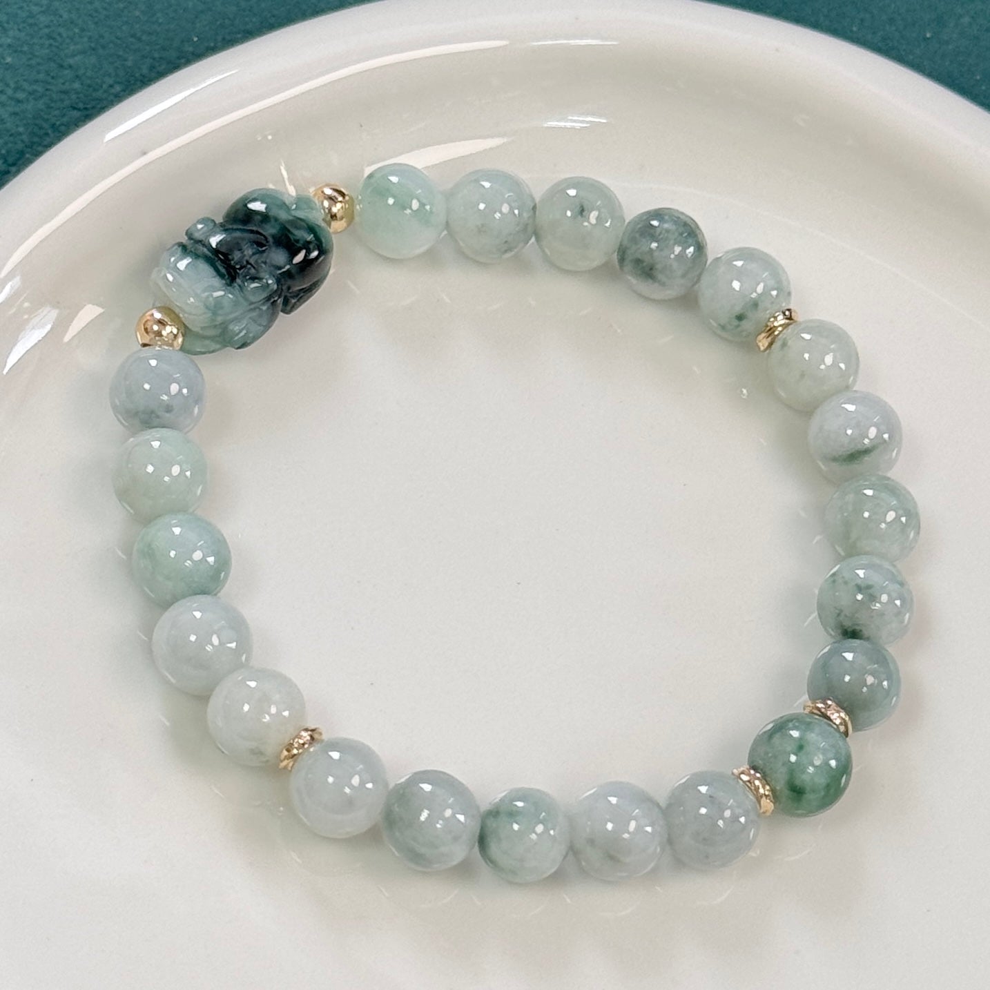 Pixiu Jadeite Bracelet | Piaohua