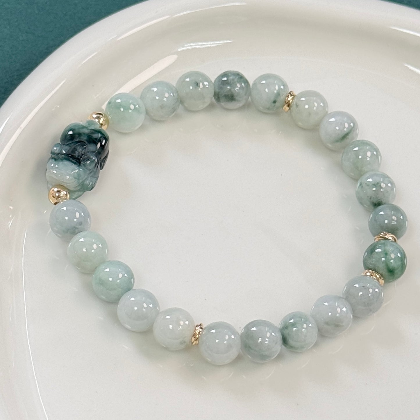 Pixiu Jadeite Bracelet | Piaohua