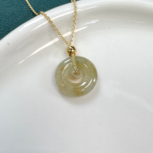 Jīn Jadeite Doughnut Necklace | 02