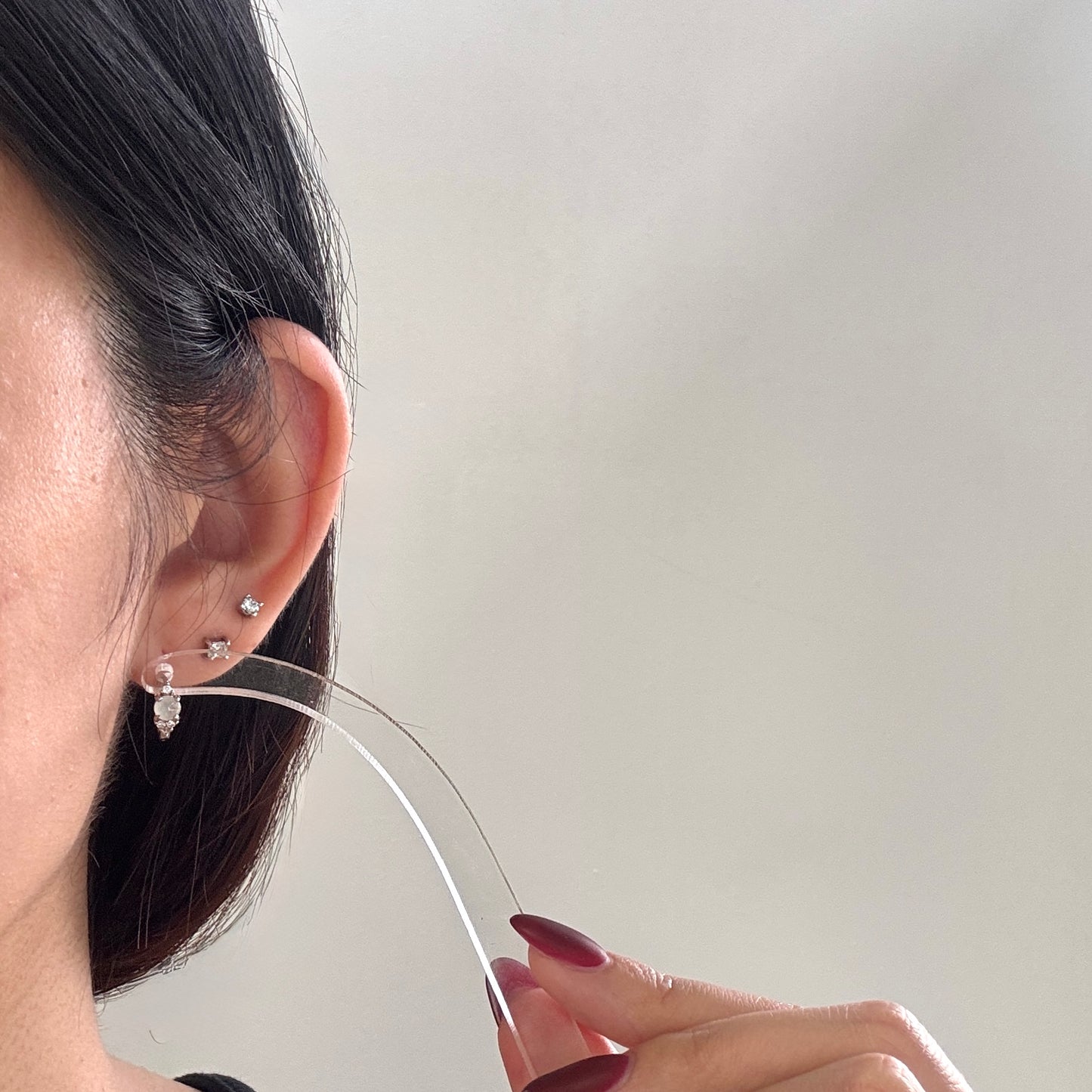 Clair Jadeite Huggies