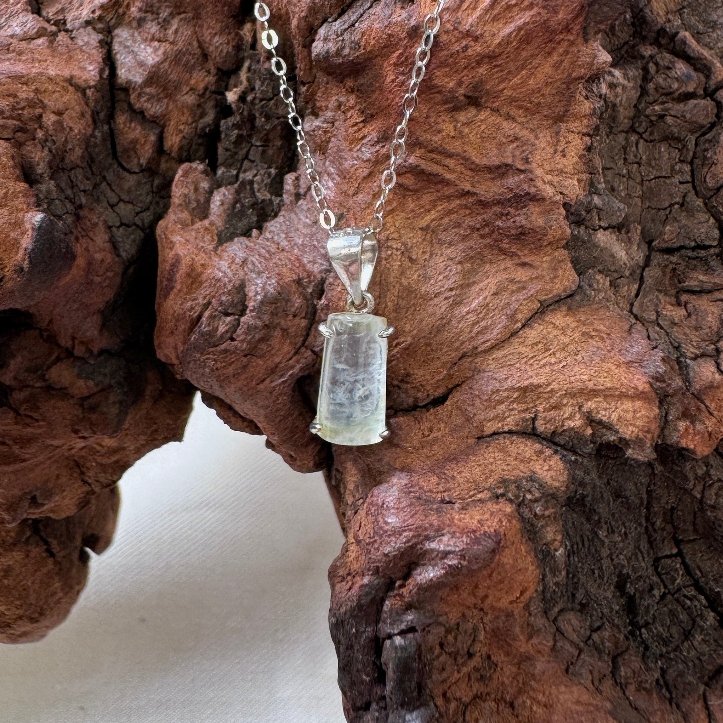 BLANC | Oblong Jadeite Necklace