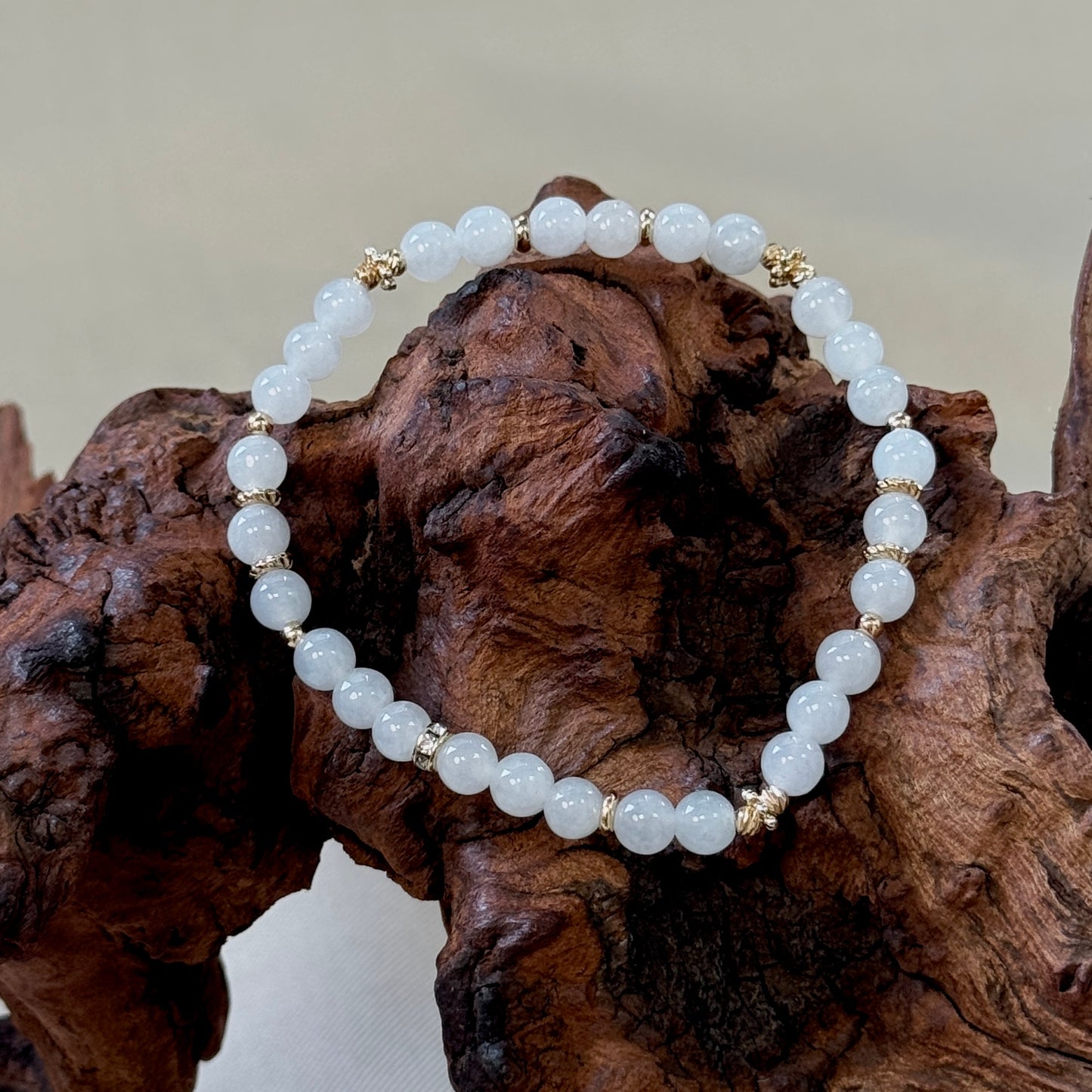BLANC | Beaded Jadeite Bracelet