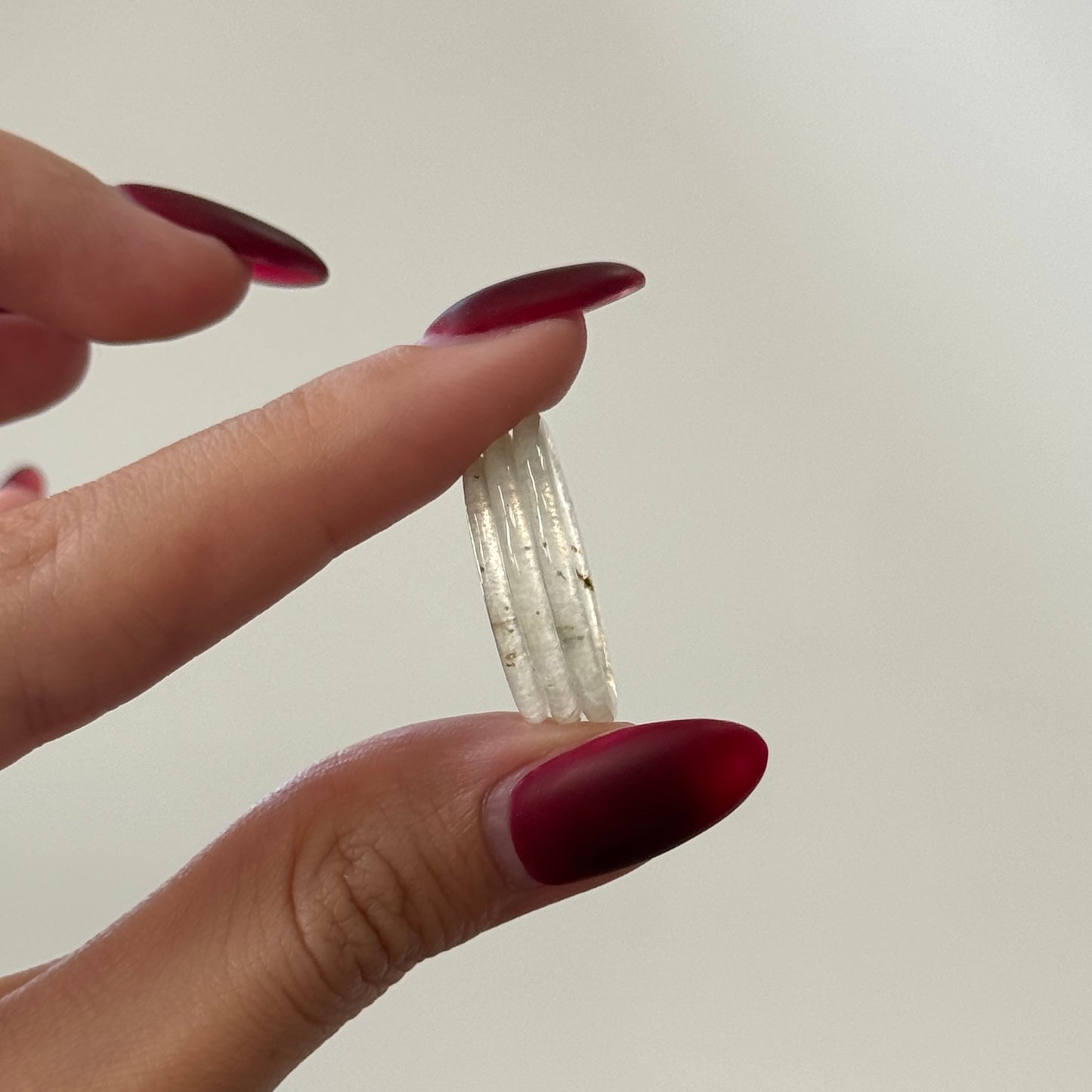 BLANC |  Skinny Jadeite Ring