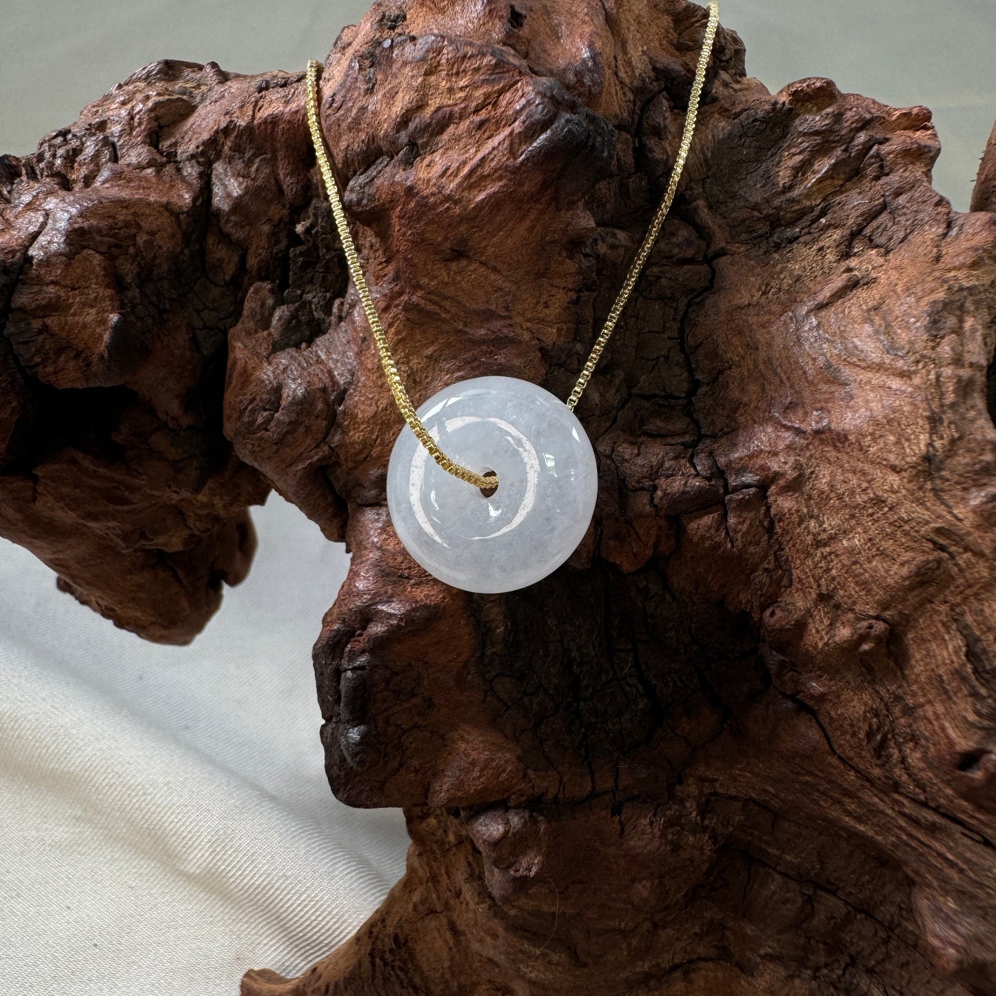 BLANC | Doughnut Jadeite Necklace