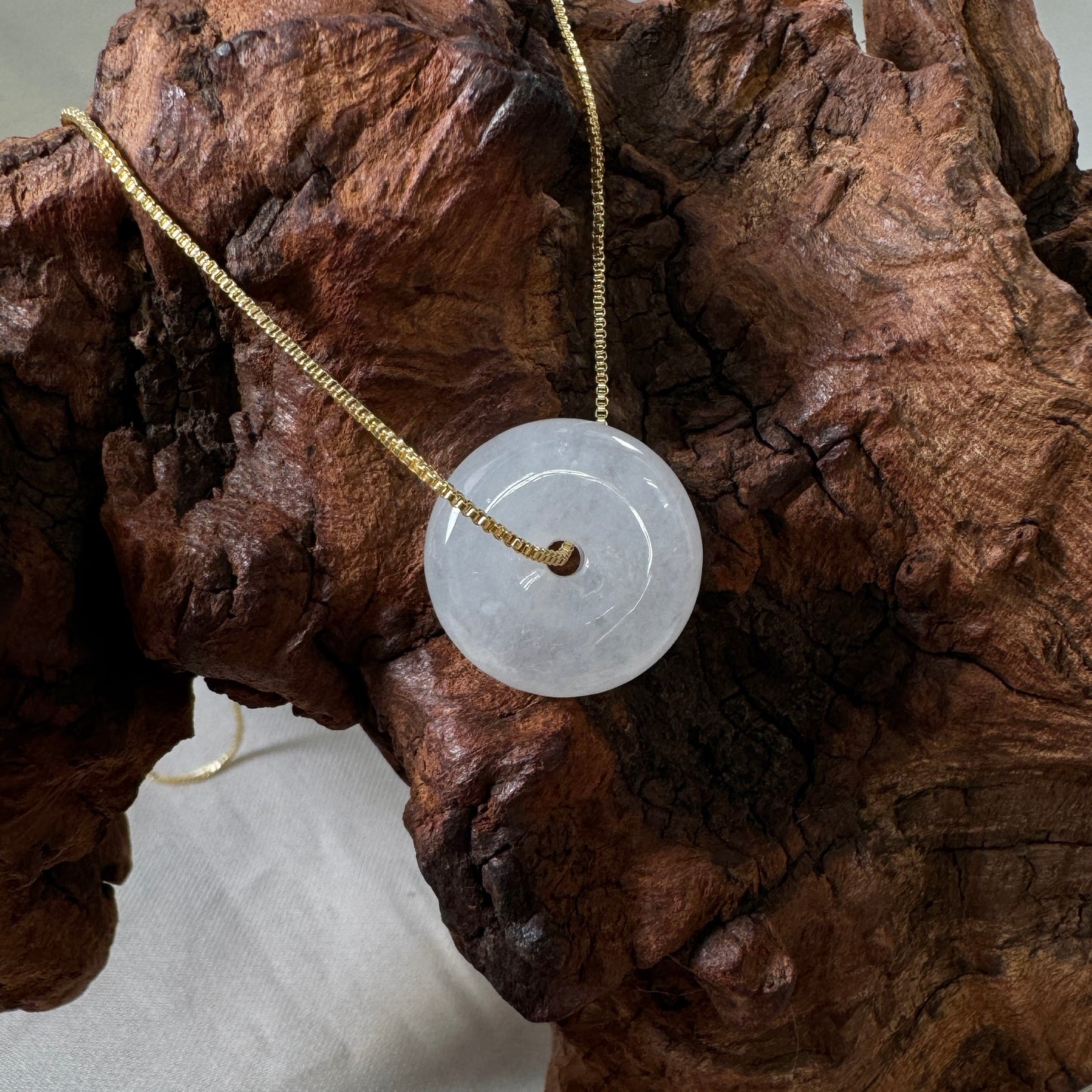 BLANC | Doughnut Jadeite Necklace