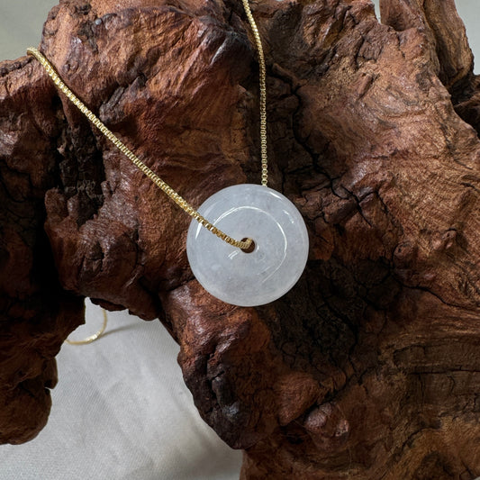BLANC | Doughnut Jadeite Necklace