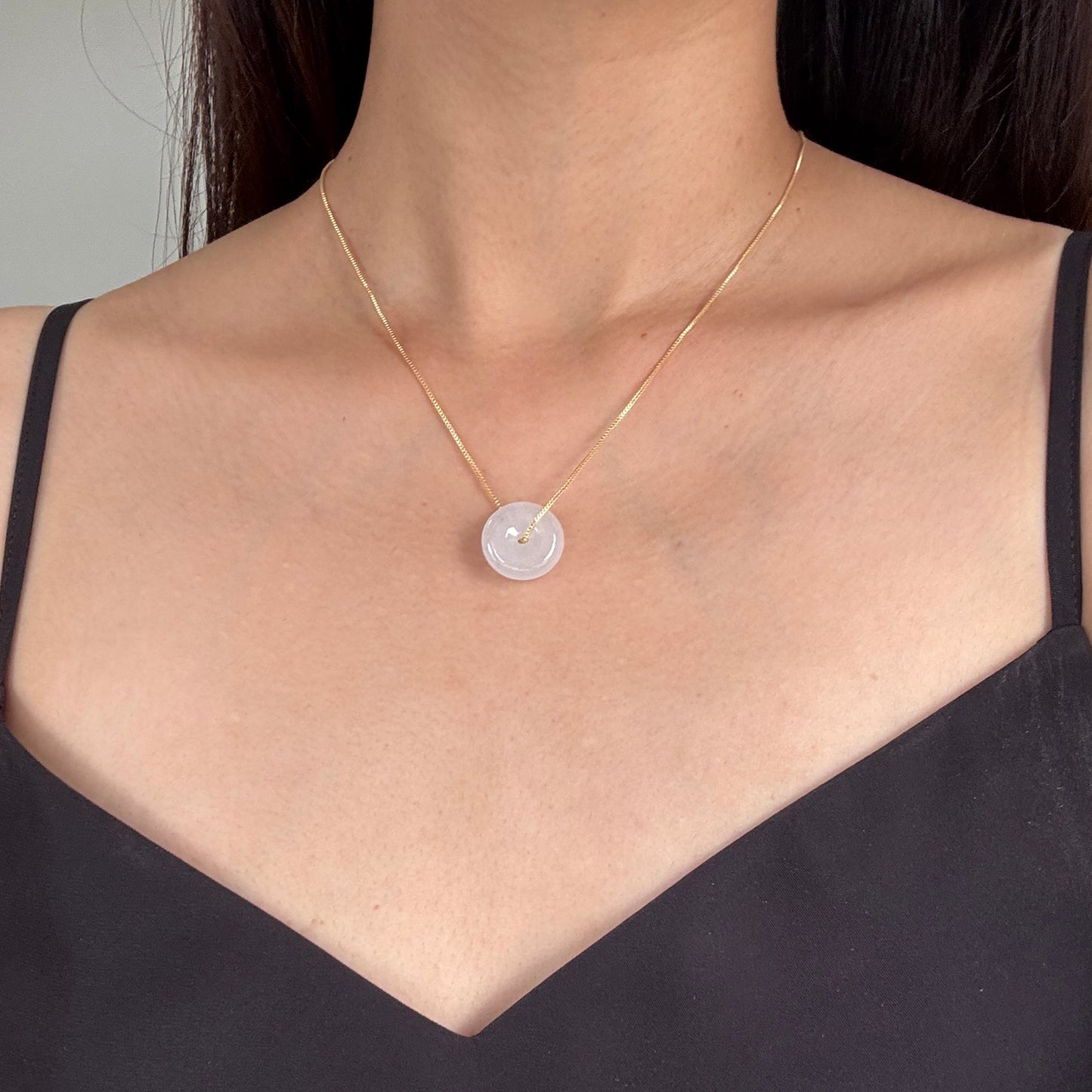 BLANC | Doughnut Jadeite Necklace