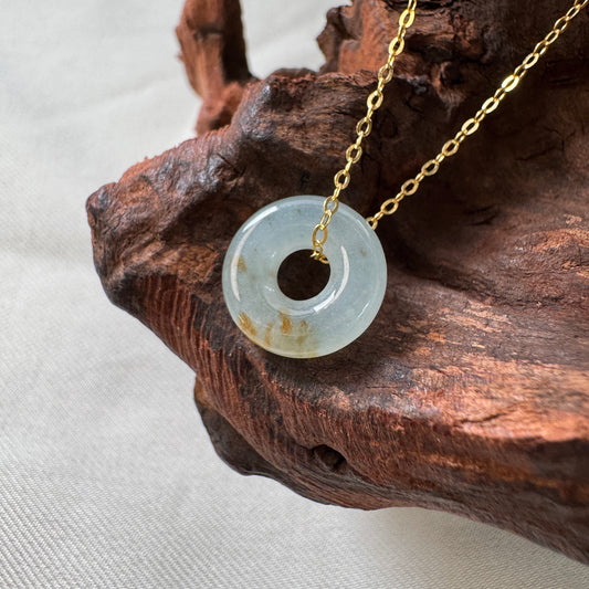PIAOHUA | Bagel Jadeite Necklace 06