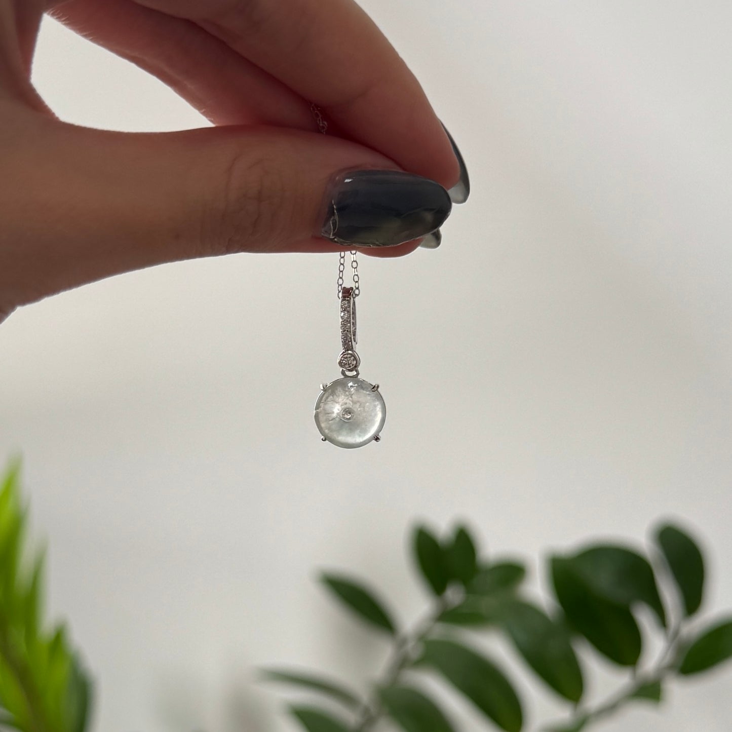 PIAOHUA | ĀN Doughnut Jadeite Necklace