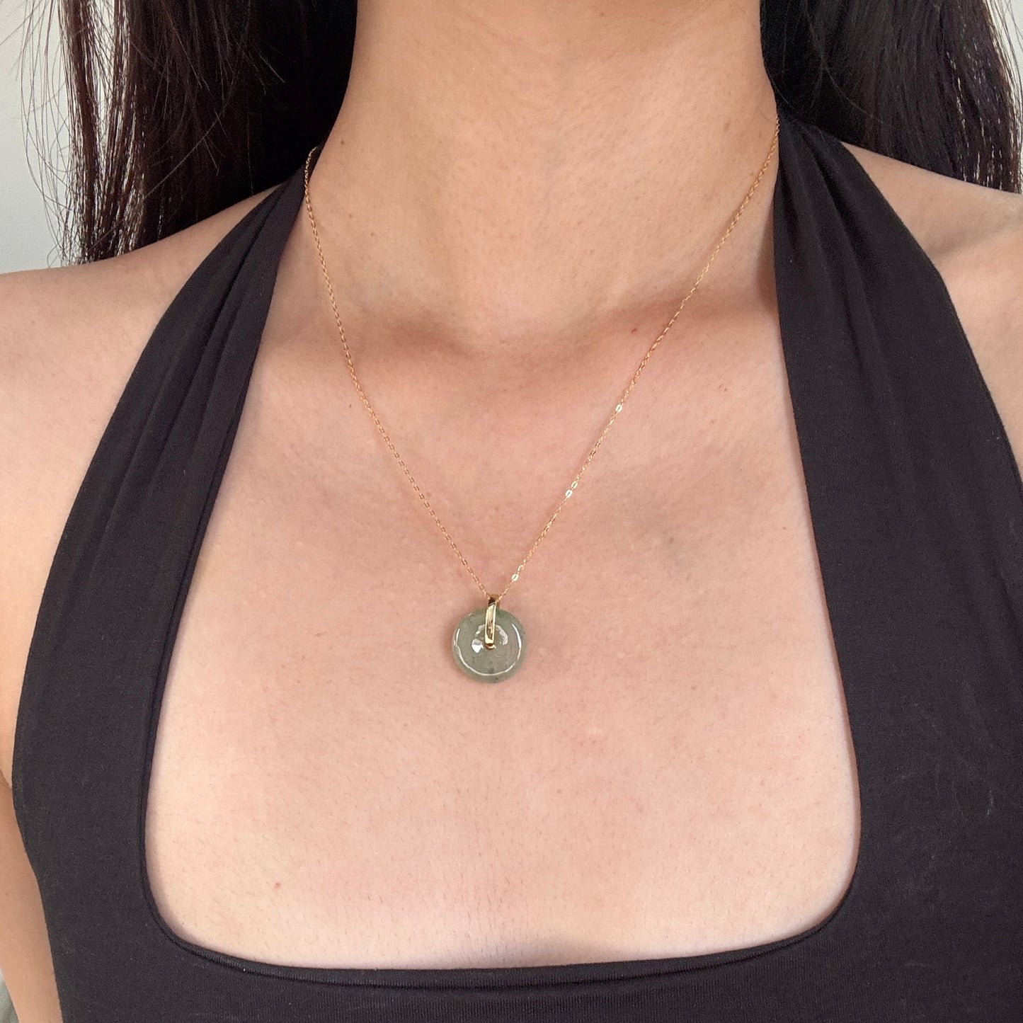 PIAOHUA | Doughnut Jadeite Necklace