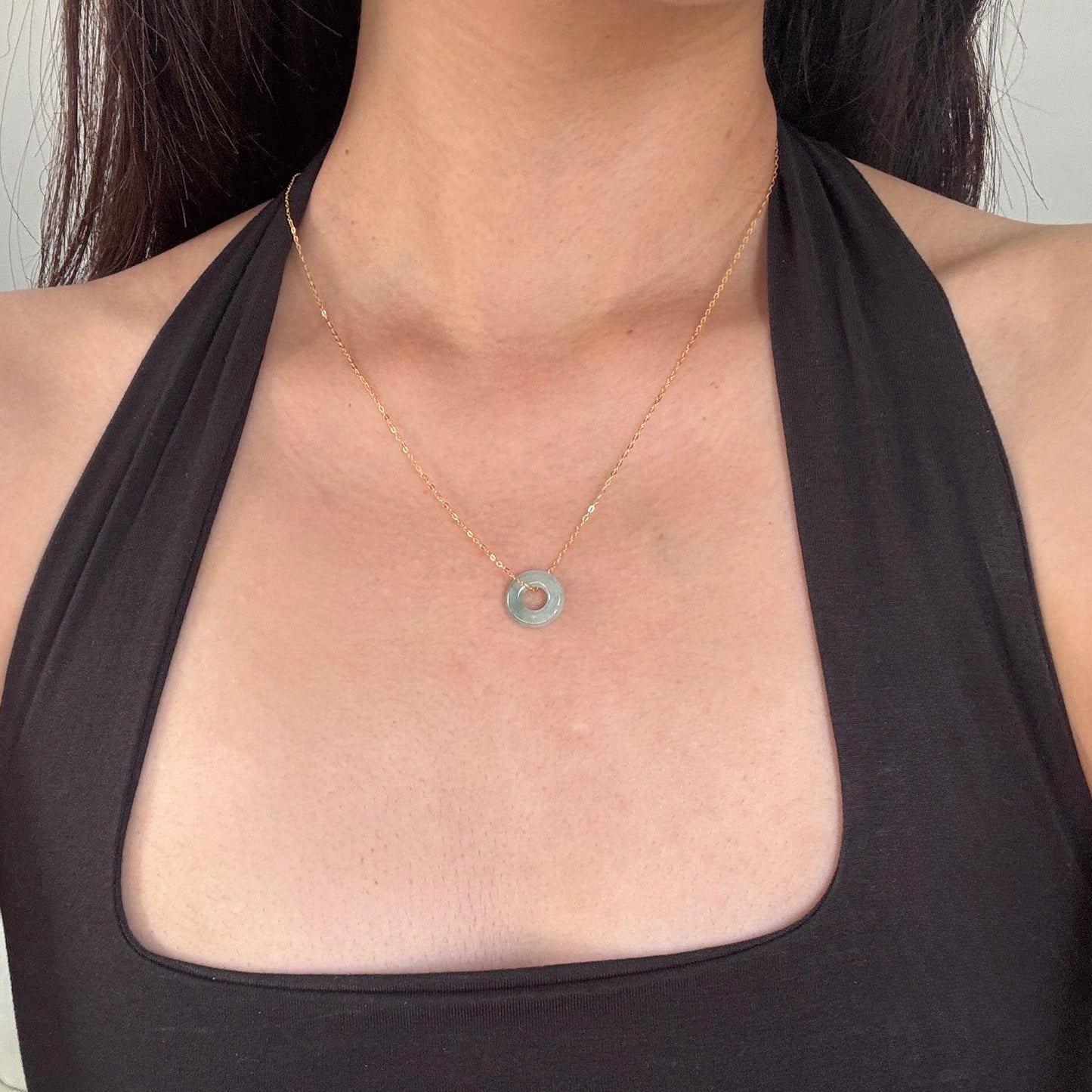 PIAOHUA | Bagel Jadeite Necklace 02