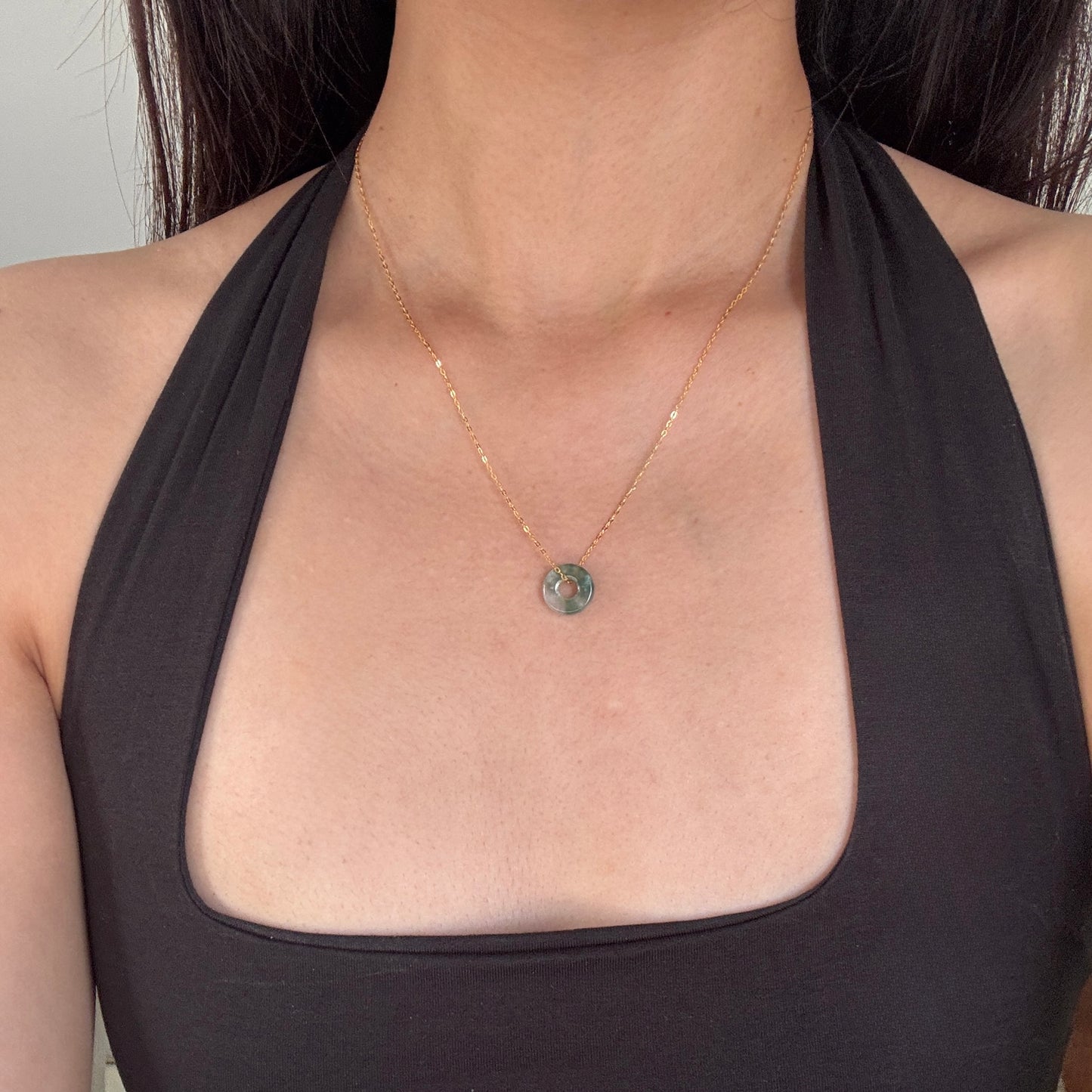 PIAOHUA | Bagel Jadeite Necklace 05