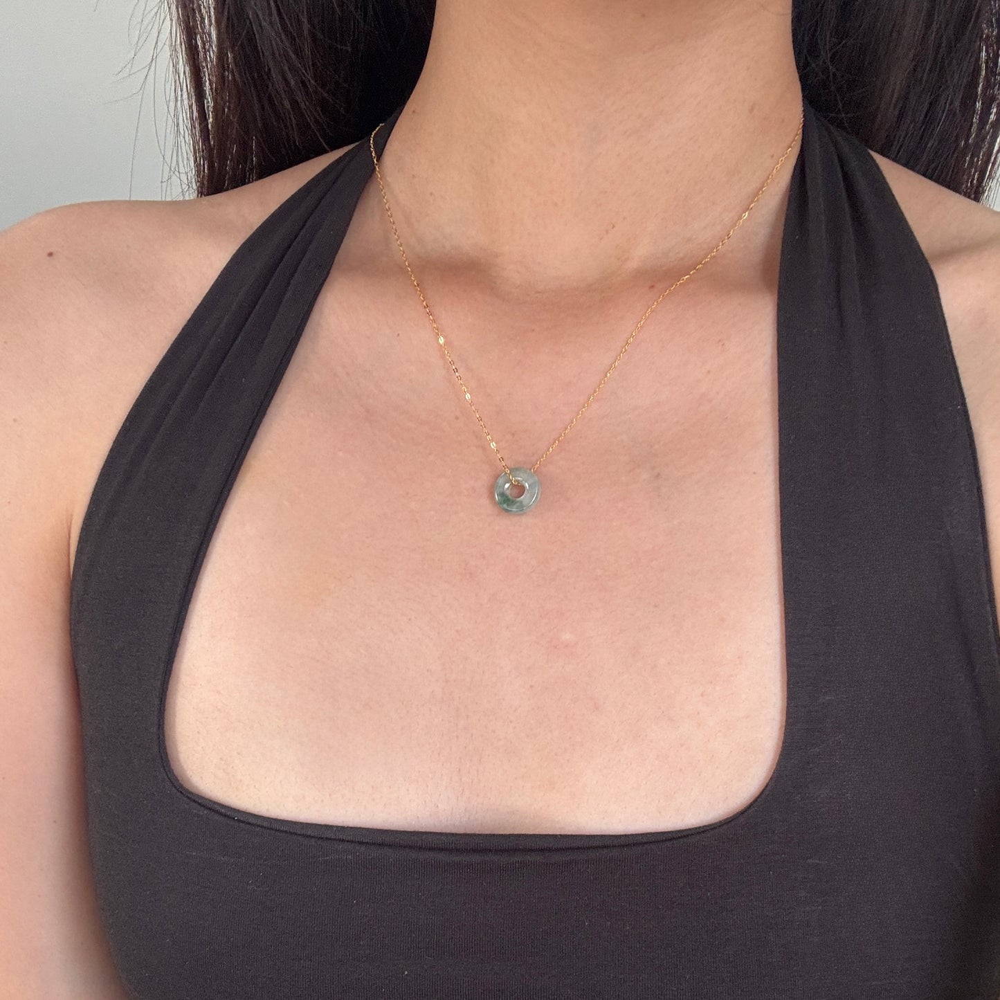 PIAOHUA | Bagel Jadeite Necklace 04